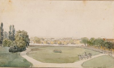 Der Obere Garten von Schloss Godollo von Thomas Ender
